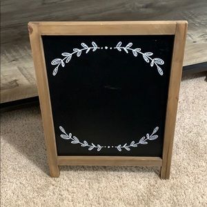 Chalkboard easel. Never used!!